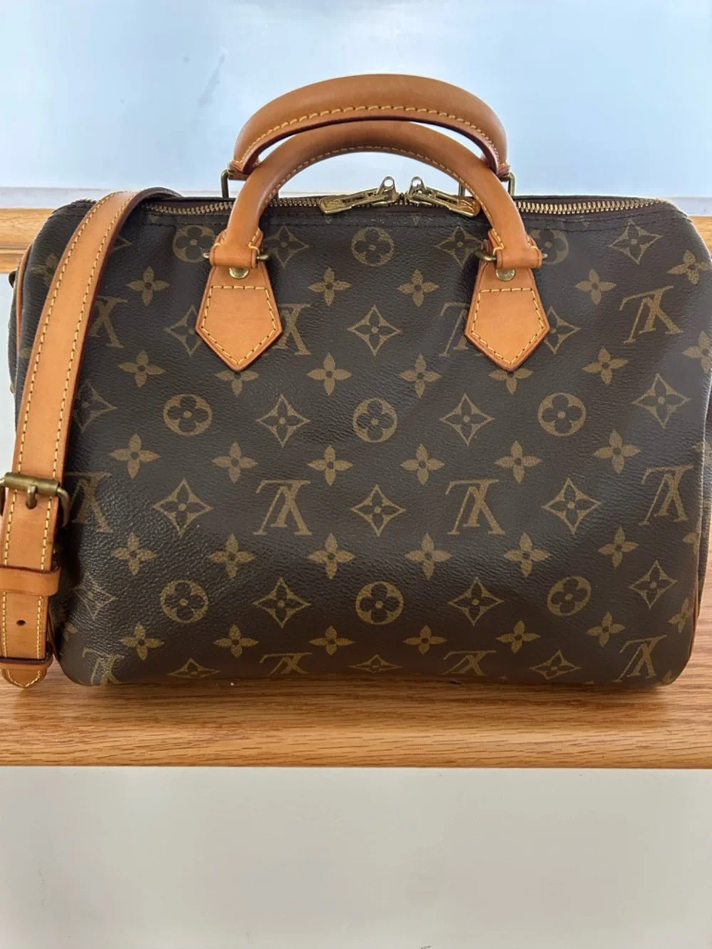 Louis Vuitton Monogram Speedy 30 Bandoulière - Picture 2 of 9